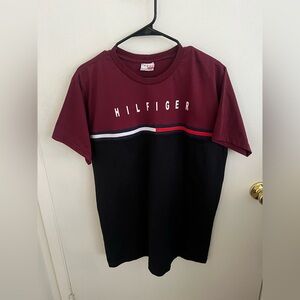 TOMMY Hilfiger Corp Stripe Logo T-Shirt